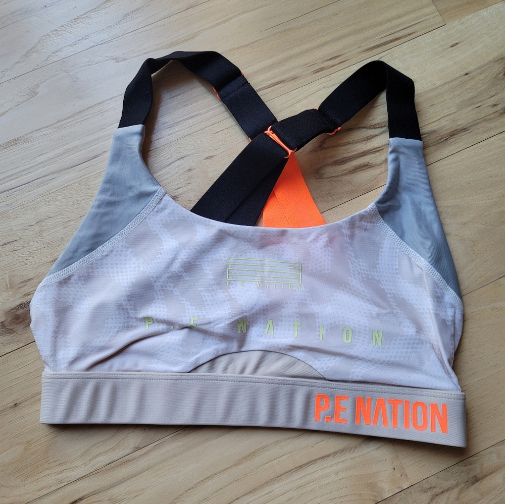 NWT P.E. Nation Routine Sports Bra - Picture 3 of 8